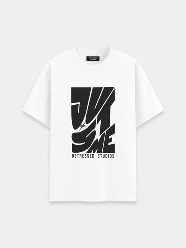 Dstressed Studios Just Me White Tee
