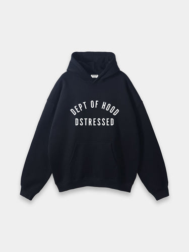 Dstressed Dept Of Hood Black Hoodie