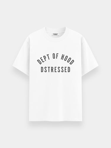 Dstressed Dept Of Hood White Tee