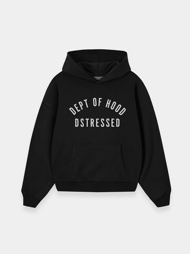 Dstressed Dept Of Hood Black Hoodie