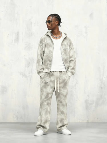 Cloud Camo Washed Zip Hoodie