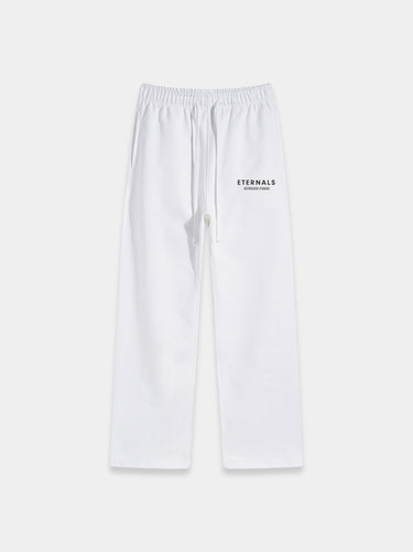 Eternals straight classic white sweatpants