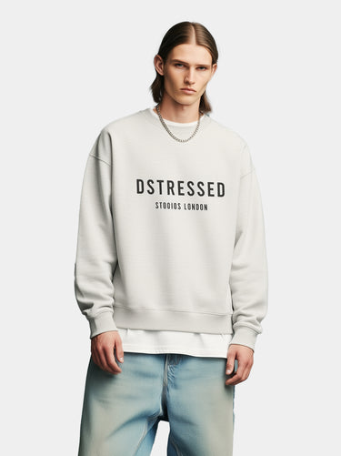 Dstressed Studios Oat-grey Classic Sweater