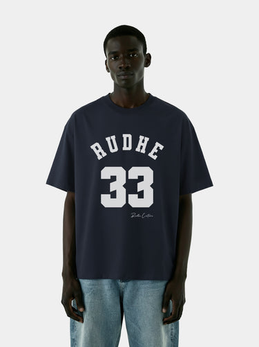 Rudhe Nr 33 Navy Blue Tee