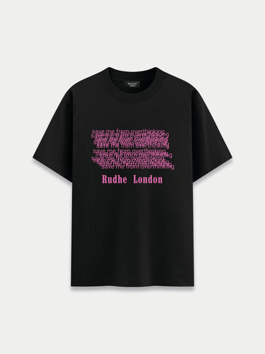 Rudhe Overthinking Black Tee