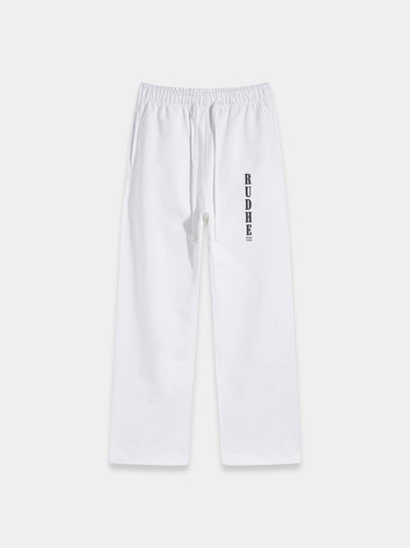 Rudhe Couture Classic White Joggers